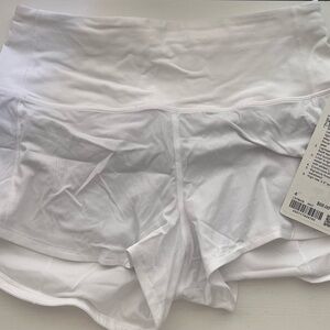Lululemon Athletica White Intimate Shorts